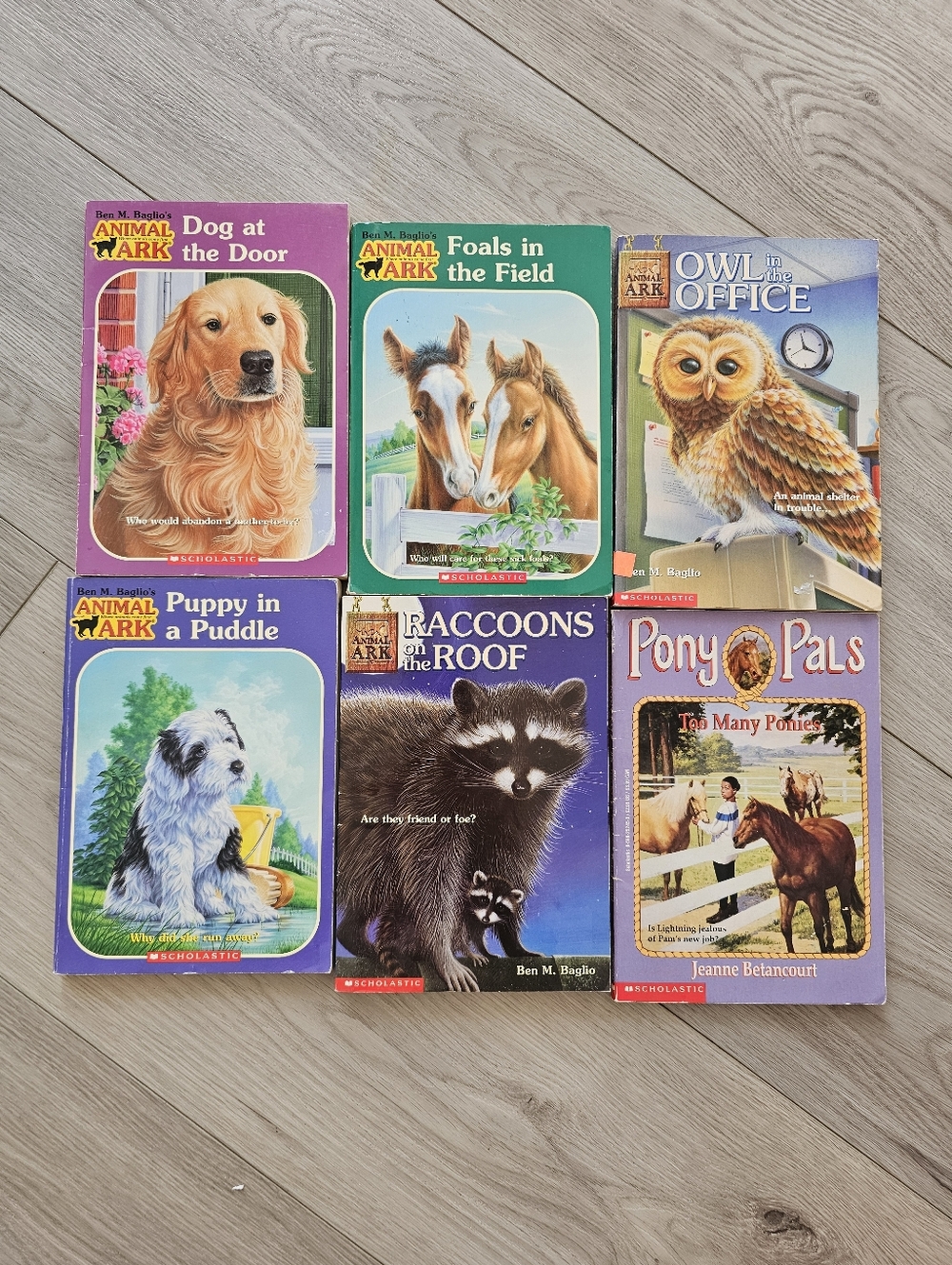 Vintage Animal Ark and Pony Pals Paperback Novels Lot of‎ 6